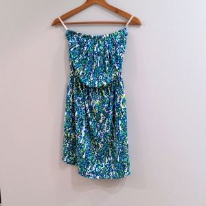 Pima Cotton Strapless Lilly Dress XS